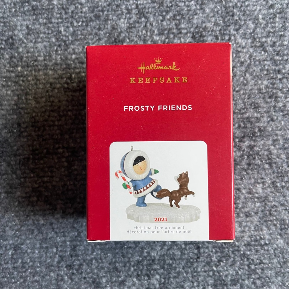 Hallmark Keepsake Frosty Friends 2021 Ornament 42nd Series Tom Best QXR9142